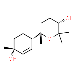 ChemSpider 2D Image | 9-hydroxybisabolol oxide A | C15H26O3