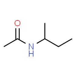 ChemSpider 2D Image | N-sec-Butylacetamide | C6H13NO