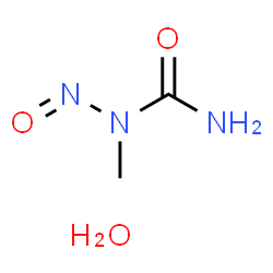 ChemSpider 2D Image | 1-Methyl-1-nitrosourea hydrate (1:1) | C2H7N3O3