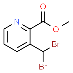 ChemSpider 2D Image | Methyl 3-(dibromomethyl)picolinate | C8H7Br2NO2