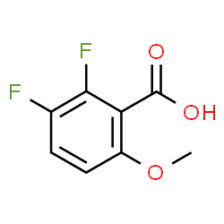 ChemSpider 2D Image | 2,3-Difluoro-6-methoxybenzoic acid | C8H6F2O3