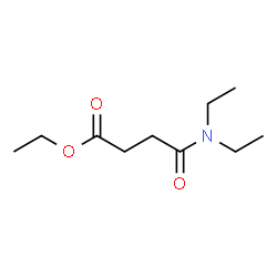 ChemSpider 2D Image | Ethyl 4-(diethylamino)-4-oxobutanoate | C10H19NO3