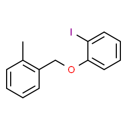ChemSpider 2D Image | 1-Iodo-2-[(2-methylbenzyl)oxy]benzene | C14H13IO