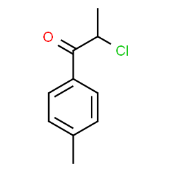 ChemSpider 2D Image | b-Chloro-4-methylpropiophenone | C10H11ClO