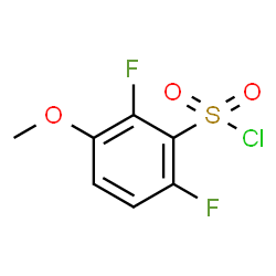 ChemSpider 2D Image | 2,6-Difluoro-3-methoxybenzenesulfonyl chloride | C7H5ClF2O3S