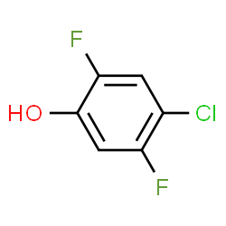 ChemSpider 2D Image | 4-Chloro-2,5-difluorophenol | C6H3ClF2O