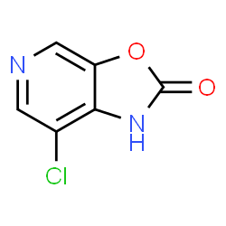 ChemSpider 2D Image | 7-Chlorooxazolo[5,4-c]pyridin-2(1H)-one | C6H3ClN2O2