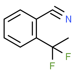 ChemSpider 2D Image | 2-(1,1-Difluoroethyl)benzonitrile | C9H7F2N