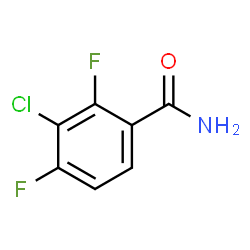 ChemSpider 2D Image | 3-Chloro-2,4-difluorobenzamide | C7H4ClF2NO