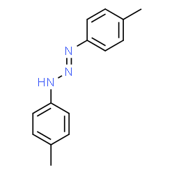 ChemSpider 2D Image | 1,3-bis(4-methylphenyl)triazene | C14H15N3