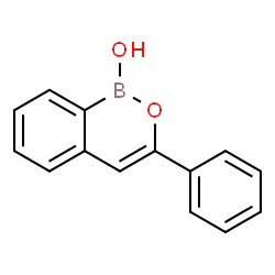 ChemSpider 2D Image | 3-Phenyl-1H-2,1-benzoxaborinin-1-ol | C14H11BO2