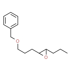 ChemSpider 2D Image | 2-[3-(Benzyloxy)propyl]-3-propyloxirane | C15H22O2
