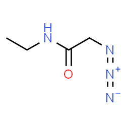 ChemSpider 2D Image | 2-Azido-N-ethylacetamide | C4H8N4O