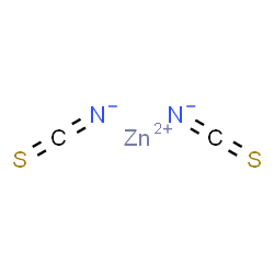 ChemSpider 2D Image | Zinc bis[(thioxomethylene)azanide] | C2N2S2Zn