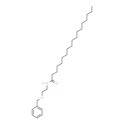 ChemSpider 2D Image | N-[2-(Benzyloxy)ethyl]octadecanamide | C27H47NO2