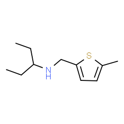 ChemSpider 2D Image | N-[(5-Methyl-2-thienyl)methyl]-3-pentanamine | C11H19NS