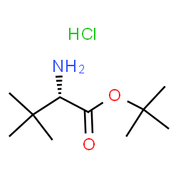 ChemSpider 2D Image | (S)-tert-Butyl 2-amino-3,3-dimethylbutanoate hydrochloride | C10H22ClNO2