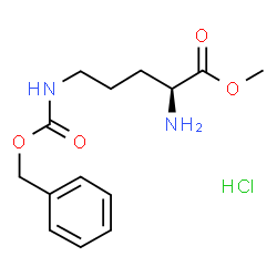 ChemSpider 2D Image | h-orn(z)-ome · hcl | C14H21ClN2O4