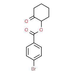ChemSpider 2D Image | 2-Oxocyclohexyl 4-bromobenzoate | C13H13BrO3