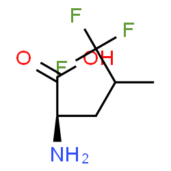 ChemSpider 2D Image | 5,5,5-Trifluoro-D-leucine | C6H10F3NO2