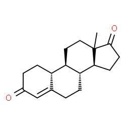 ChemSpider 2D Image | (13xi)-Estr-4-ene-3,17-dione | C18H24O2