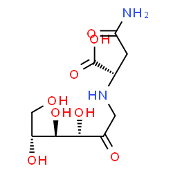 ChemSpider 2D Image | N-(1-Deoxy-D-fructos-1-yl)-L-asparagine | C10H18N2O8