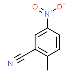 ChemSpider 2D Image | 5-Nitro-o-tolunitrile | C8H6N2O2
