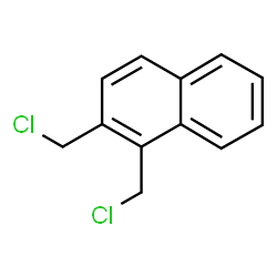 ChemSpider 2D Image | 1,2-Bis(chloromethyl)naphthalene | C12H10Cl2