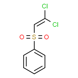 ChemSpider 2D Image | [(2,2-Dichlorovinyl)sulfonyl]benzene | C8H6Cl2O2S