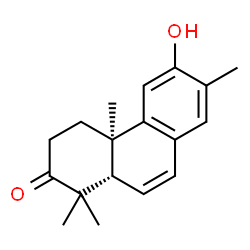ChemSpider 2D Image | (5beta,10alpha)-12-Hydroxy-13-methylpodocarpa-6,8,11,13-tetraen-3-one | C18H22O2