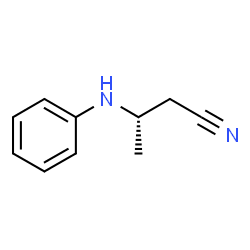 ChemSpider 2D Image | (3S)-3-Anilinobutanenitrile | C10H12N2