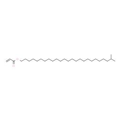 ChemSpider 2D Image | 24-Methylpentacosyl acrylate | C29H56O2