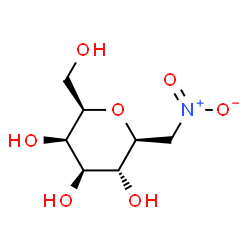 ChemSpider 2D Image | B-D-GALACTOPYRANOSYL NITROMETHANE | C7H13NO7
