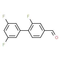 ChemSpider 2D Image | 2,3',5'-Trifluoro-4-biphenylcarbaldehyde | C13H7F3O