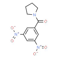 ChemSpider 2D Image | (3,5-Dinitrophenyl)(1-pyrrolidinyl)methanone | C11H11N3O5