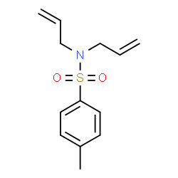 ChemSpider 2D Image | N,N-Diallyl-4-methylbenzenesulfonamide | C13H17NO2S