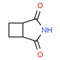 ChemSpider 2D Image | 3-Azabicyclo[3.2.0]heptane-2,4-dione | C6H7NO2