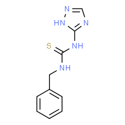 ChemSpider 2D Image | 1-Benzyl-3-(1H-1,2,4-triazol-5-yl)thiourea | C10H11N5S