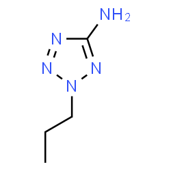 ChemSpider 2D Image | 2-Propyl-2H-tetrazol-5-amine | C4H9N5