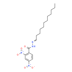 ChemSpider 2D Image | N'-Dodecylidene-2,4-dinitrobenzohydrazide | C19H28N4O5