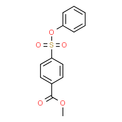 ChemSpider 2D Image | Methyl 4-(phenoxysulfonyl)benzoate | C14H12O5S
