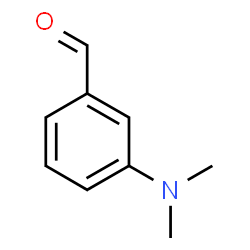 ChemSpider 2D Image | 3-Dimethylaminobenzaldehyde | C9H11NO