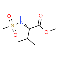 ChemSpider 2D Image | Methyl N-(methylsulfonyl)-L-valinate | C7H15NO4S