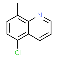 ChemSpider 2D Image | 5-Chloro-8-methylquinoline | C10H8ClN