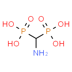 ChemSpider 2D Image | (aminomethylene)bisphosphonic acid | CH7NO6P2