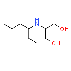 ChemSpider 2D Image | 2-(4-Heptanylamino)-1,3-propanediol | C10H23NO2