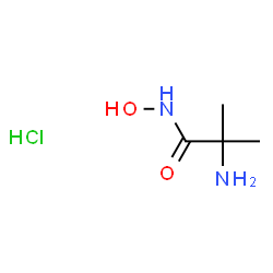 ChemSpider 2D Image | N-Hydroxy-2-methylalaninamide hydrochloride (1:1) | C4H11ClN2O2