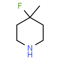 ChemSpider 2D Image | 4-Fluoro-4-methylpiperidine | C6H12FN