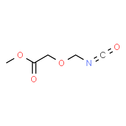 ChemSpider 2D Image | Methyl (isocyanatomethoxy)acetate | C5H7NO4