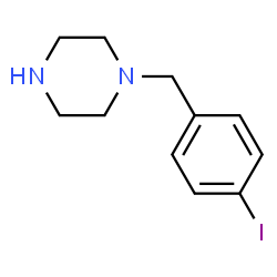 ChemSpider 2D Image | 1-(4-Iodobenzyl)piperazine | C11H15IN2